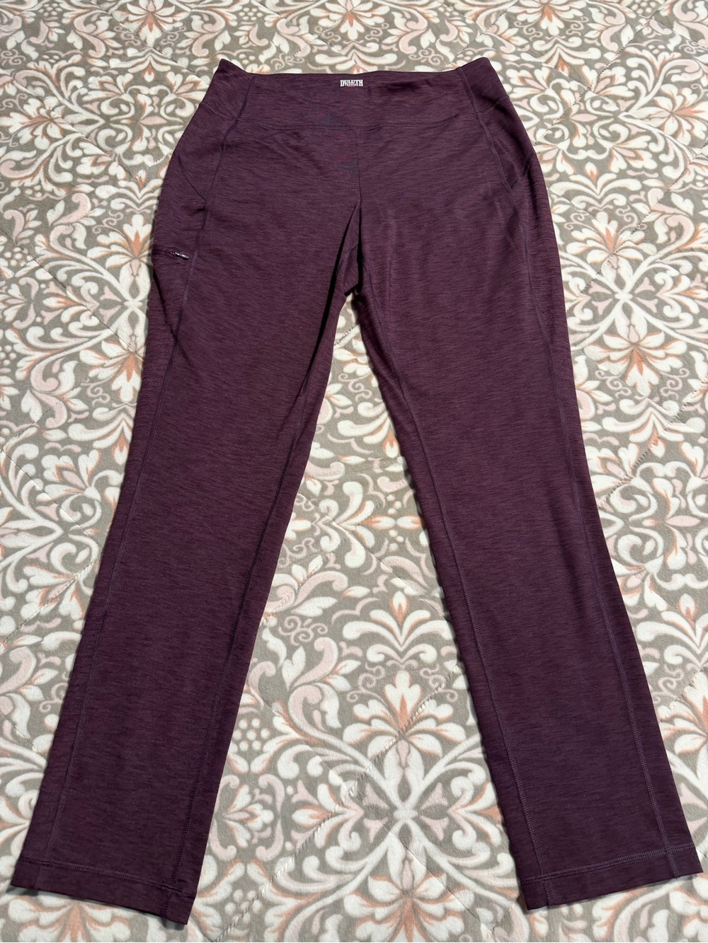 Duluth Trading Co Plum/Deep Purple Leggings